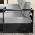 Modway Tahoe 4-Piece Outdoor Patio Powder-Coated Aluminum Sectional Sofa Set