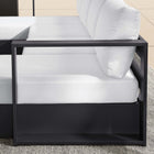 Modway Tahoe 4-Piece Outdoor Patio Powder-Coated Aluminum Sectional Sofa Set