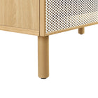 Modway Calla 36" Perforated Metal Bathroom Vanity