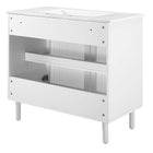 Modway Calla 36" Perforated Metal Bathroom Vanity