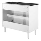Modway Calla 36" Perforated Metal Bathroom Vanity