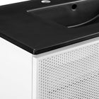 Modway Calla 36" Perforated Metal Bathroom Vanity