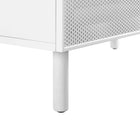 Modway Calla 36" Perforated Metal Bathroom Vanity