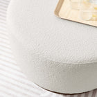 Modway Tilden Large 29" Round Boucle Upholstered Ottoman