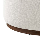 Modway Tilden Large 38" Round Boucle Upholstered Ottoman