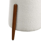 Modway Riven Upholstered Boucle Fabric Ottoman