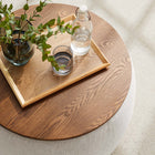 Modway Perla Woven Heathered Fabric Upholstered Storage Ottoman