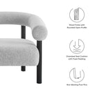 Modway Sable Upholstered Fabric Armchair