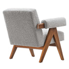 Modway Lyra Boucle Fabric Armchair Set of 2