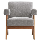 Modway Lyra Boucle Fabric Armchair Set of 2