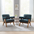 Modway Lyra Fabric Armchair Set of 2