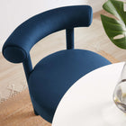 Modway Toulouse Performance Velvet Dining Chair Set of 2