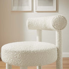 Modway Toulouse Boucle Fabric Counter Stool Set of 2