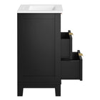 Modway Dixie 24" Solid Wood Bathroom Vanity