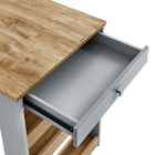 Modway Galley 3-Piece Kitchen Island and Stool Set