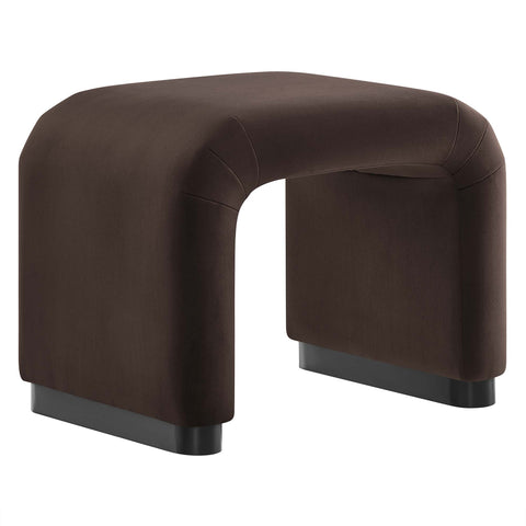 Modway Koda Performance Velvet Waterfall Stool  