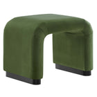 Modway Koda Performance Velvet Waterfall Stool  
