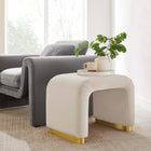 Modway Koda Performance Velvet Waterfall Stool