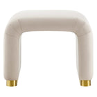 Modway Koda Performance Velvet Waterfall Stool