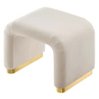 Modway Koda Performance Velvet Waterfall Stool