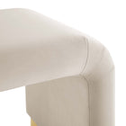 Modway Koda Performance Velvet Waterfall Stool