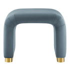 Modway Koda Performance Velvet Waterfall Stool