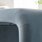 Modway Koda Performance Velvet Waterfall Stool