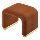 Modway Koda Performance Velvet Waterfall Stool