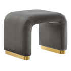 Modway Koda Performance Velvet Waterfall Stool  