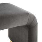 Modway Koda Performance Velvet Waterfall Stool