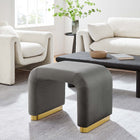 Modway Koda Performance Velvet Waterfall Stool