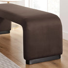 Modway Koda Performance Velvet Waterfall Long Bench