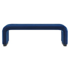Modway Koda Performance Velvet Waterfall Long Bench
