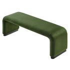 Modway Koda Performance Velvet Waterfall Long Bench