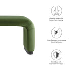 Modway Koda Performance Velvet Waterfall Long Bench