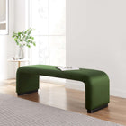 Modway Koda Performance Velvet Waterfall Long Bench