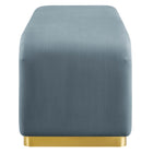 Modway Koda Performance Velvet Waterfall Long Bench