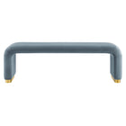 Modway Koda Performance Velvet Waterfall Long Bench