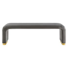Modway Koda Performance Velvet Waterfall Long Bench
