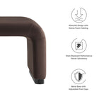 Modway Koda Performance Velvet Waterfall Ottoman