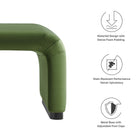 Modway Koda Performance Velvet Waterfall Ottoman