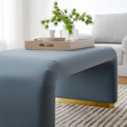 Modway Koda Performance Velvet Waterfall Ottoman