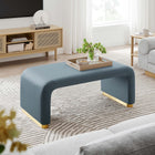 Modway Koda Performance Velvet Waterfall Ottoman