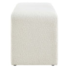 Modway Simba Boucle Fabric Waterfall Long Bench