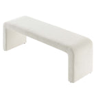 Modway Simba Boucle Fabric Waterfall Long Bench