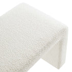 Modway Simba Boucle Fabric Waterfall Long Bench