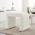 Modway Simba Boucle Fabric Waterfall Stool