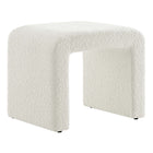 Modway Simba Boucle Fabric Waterfall Stool  