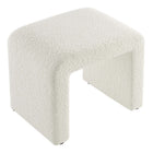 Modway Simba Boucle Fabric Waterfall Stool