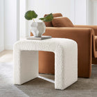Modway Simba Boucle Fabric Waterfall Stool